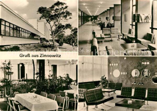 Zinnowitz Ostseebad Ferienheim Roter Oktober Wandelhalle Sp