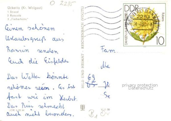 Ueckeritz Usedom Strand Ratscafe Fischerhütte – Bild 2