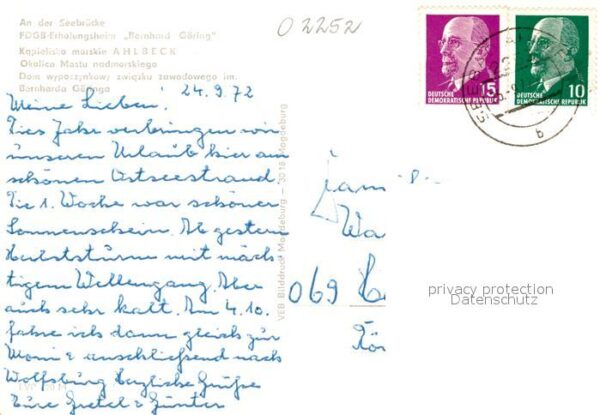 Ahlbeck Ostseebad Erholungsheim Bernhard Göring – Bild 2