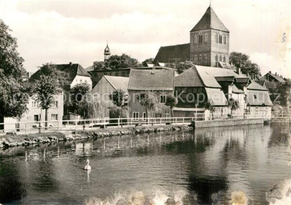 Teterow Mecklenburg Vorpommern Mühlenteich