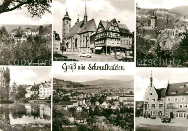 Schmalkalden Kirche Rathaus Altmarkt