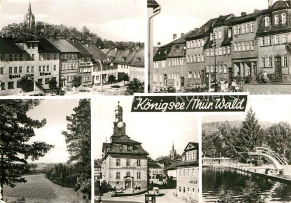 Koenigsee Thueringen Hotel zum Löwen Sparkasse