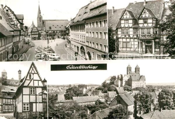Quedlinburg Markt Finkenherd Klopstockhaus Stiftski
