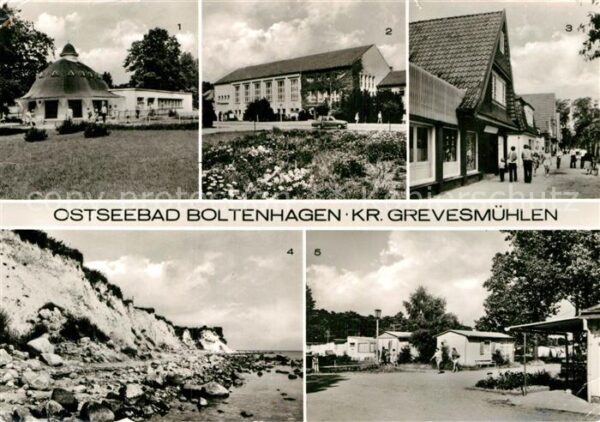 Boltenhagen Ostseebad Pavillon Erholungsheim Fritz Reuter Zel