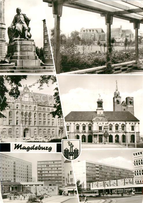 Magdeburg Rathaus Hauptpost Alter Markt