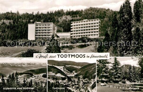 Todtmoos Kurhotel Alpenblick vom Hochkopf Panora