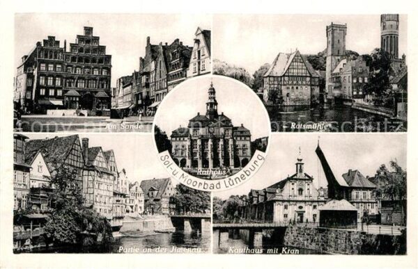 Lueneburg Am Sande Ratsmühle Ilmenaupartie Kaufha