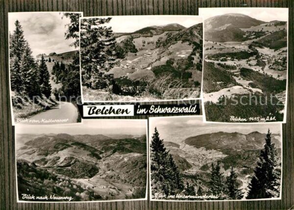 Belchen Baden Kaltwasser Panorama Neuenweg Untermünst