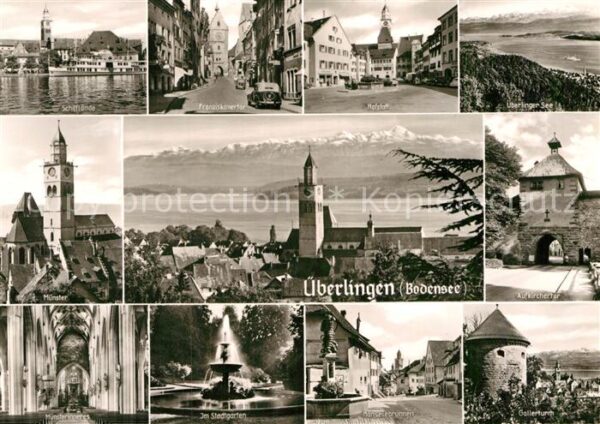Ueberlingen Bodensee Schifflände Franziskanertor Hofstatt Üb