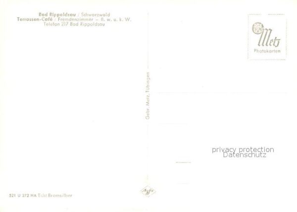 Bad Rippoldsau Schwarzwald Terrassen Cafe Glaswaldsee Klösterle Bu – Bild 2