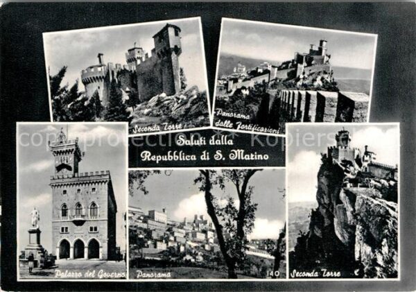 San Marino Repubblica Sedonca Torre Panorama dalle Por

Sec