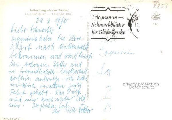 Rothenburg Tauber Feuerleinserker Feuerlein Oriel – Bild 2