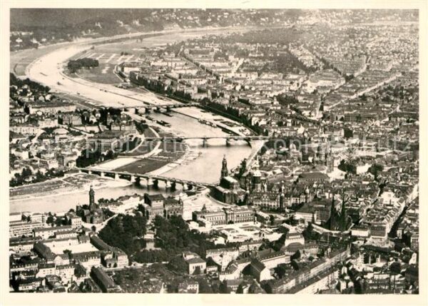 Dresden Fliegeraufnahme