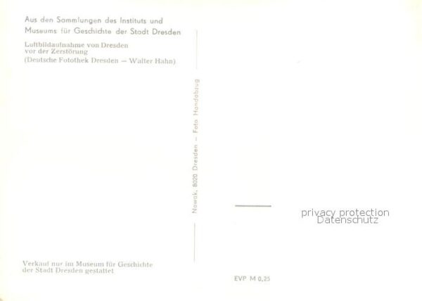 Dresden Fliegeraufnahme – Bild 2