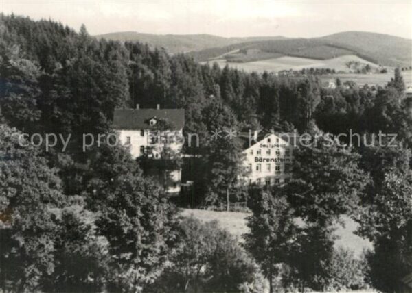 Olbernhau Erzgebirge Gaststätte Zum Bärenstein