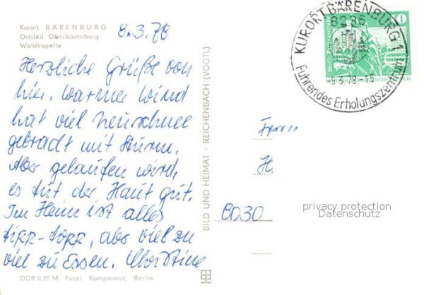 Baerenburg Sachsen Waldkapelle – Bild 2