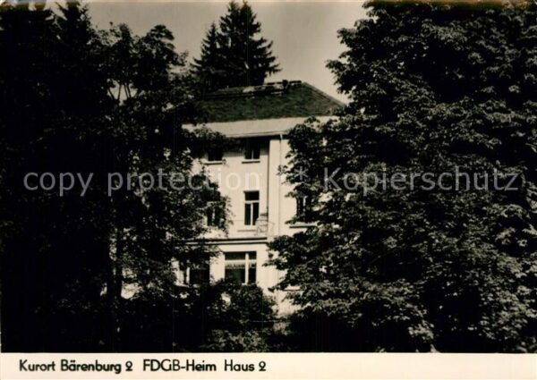 Baerenburg Sachsen FDGB Heim