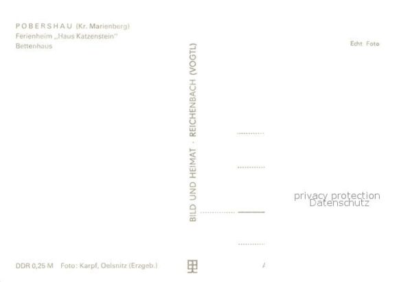 Pobershau Haus Katzenstein Bettenhaus – Bild 2