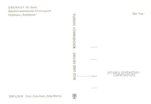 Oberhof Thueringen Forsthaus Sattelbach – Bild 2