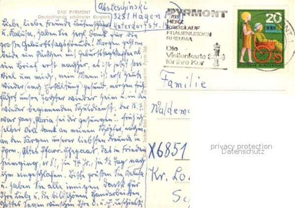 Bad Pyrmont Palmengarten Verlobungslaube Hylliger B – Bild 2