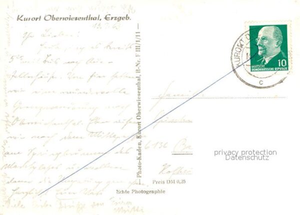 Oberwiesenthal Erzgebirge Ortsansicht – Bild 2