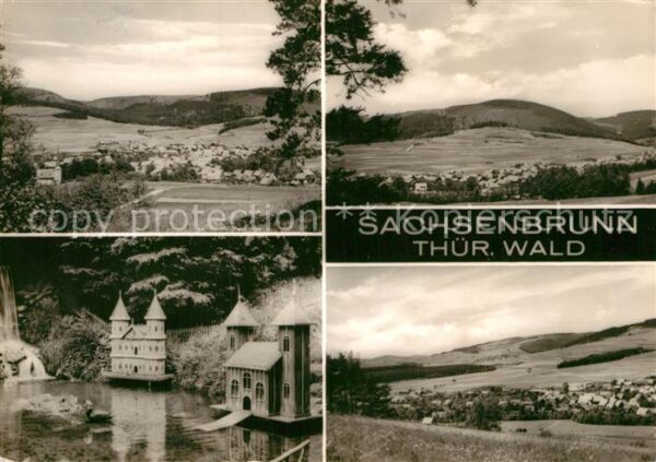 Sachsenbrunn Panorama Teilansichten