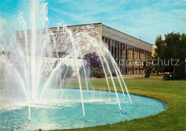 Heilbronn Neckar Harmonie Springbrunnen