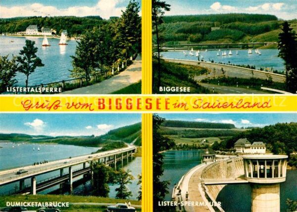 Biggesee Listertalsperre Dumicktalbrücke Lister