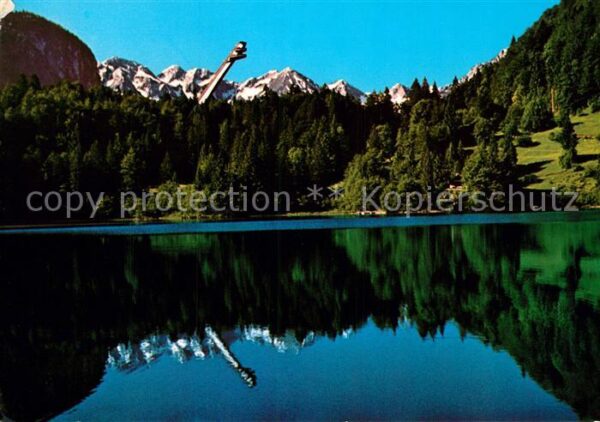 Oberstdorf Freibergsee Heini Klopfer Skiflugschanz