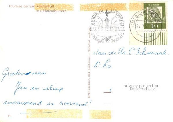 Bad Reichenhall Thumsee mit Ristfeucht Horn – Bild 2