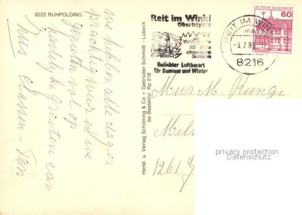 Ruhpolding Teilansicht – Bild 2