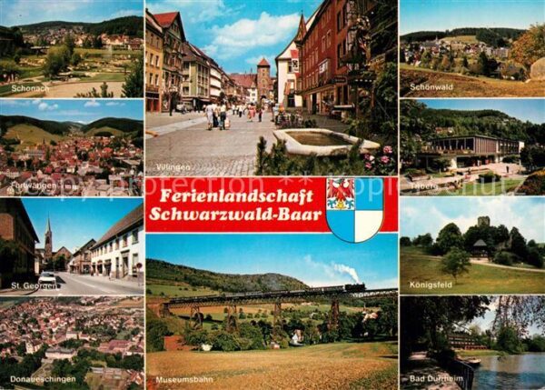 Schwarzwald Schonach Furtwangen Villingen Schönwald