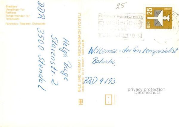 Stendal Stadtsee Uenglinger Tor Rathaus Tangerm – Bild 2