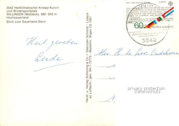 Willingen Sauerland Fliegeraufnahme mit Sauerland Stern – Bild 2