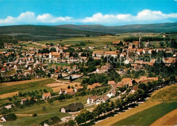 Bonndorf Schwarzwald Fliegeraufnahme