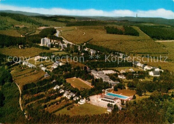 Winterberg Hochsauerland Fliegeraufnahme