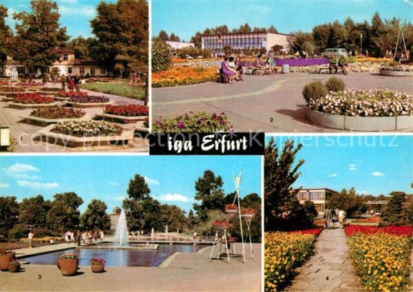Erfurt IGA Rosengarten Am Festplatz Wasserachs