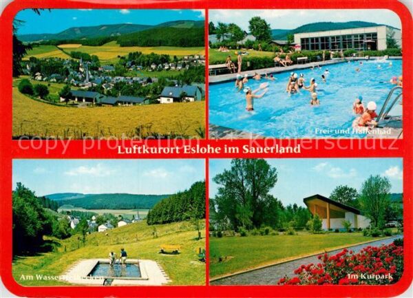 Eslohe Sauerland Panorama Frei und Hallenba Am Wassertre