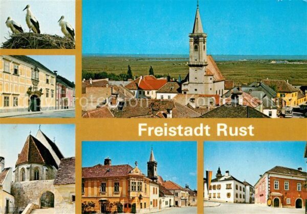 Rust Burgenland Storchennest Hauptstr Fischerkirche See