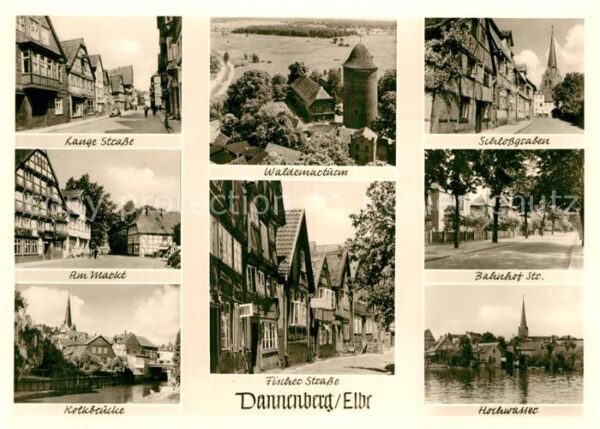 Dannenberg Elbe Lange Str Am Markt Kolkbrücke Waldemart