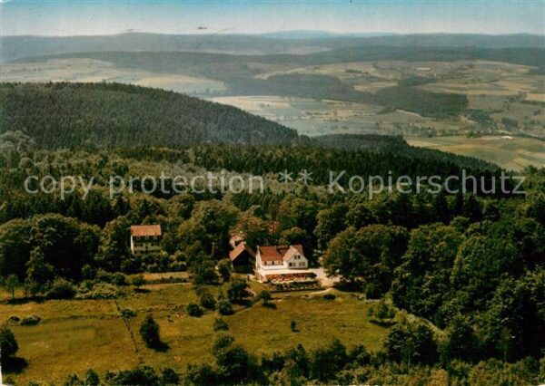 Obersensbach Höhenpension Reussenkreuz Fliegeraufnah