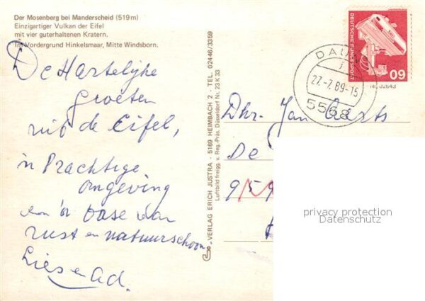 Manderscheid Eifel Fliegeraufnahme Vulkaneifel – Bild 2
