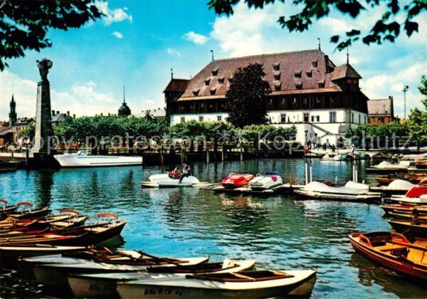 Konstanz Bodensee Gondelhafen und Konzil