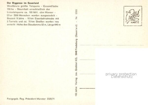 Biggesee Fliegeraufnahme – Bild 2