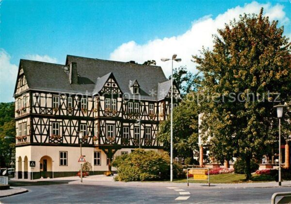 Bad Nassau Das Rathaus Adelsheimer Hof
