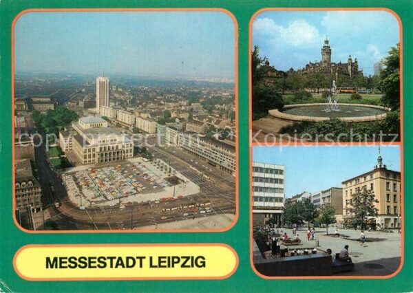 Leipzig Fliegeraufnahme Neues Rathaus Pirnaisch