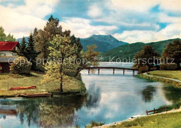 Gmund Tegernsee mit Hirschberg