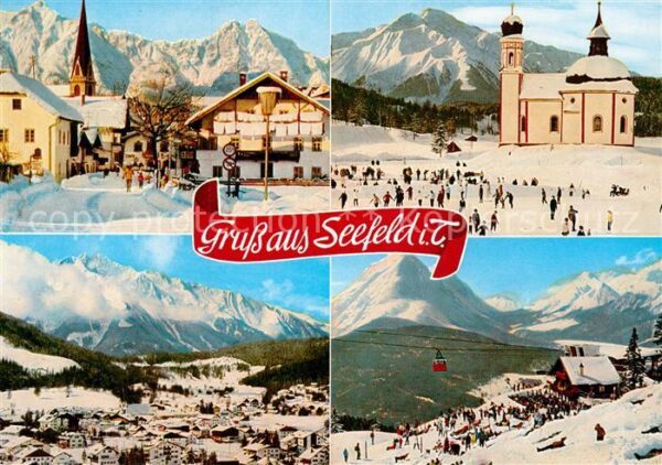 Seefeld Tirol Dorfstrasse Seekircherl Hocheder Rosshü