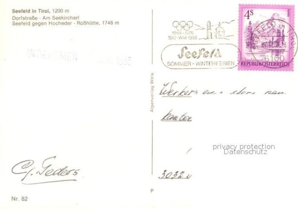 Seefeld Tirol Dorfstrasse Seekircherl Hocheder Rosshü – Bild 2