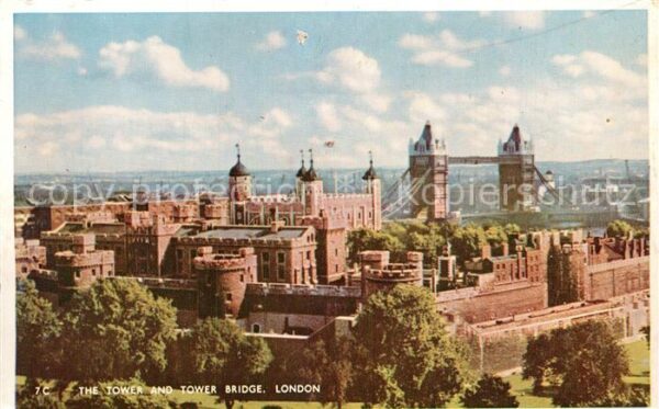 London Tower and Tower Bridge